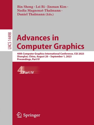 cover image of Advances in Computer Graphics